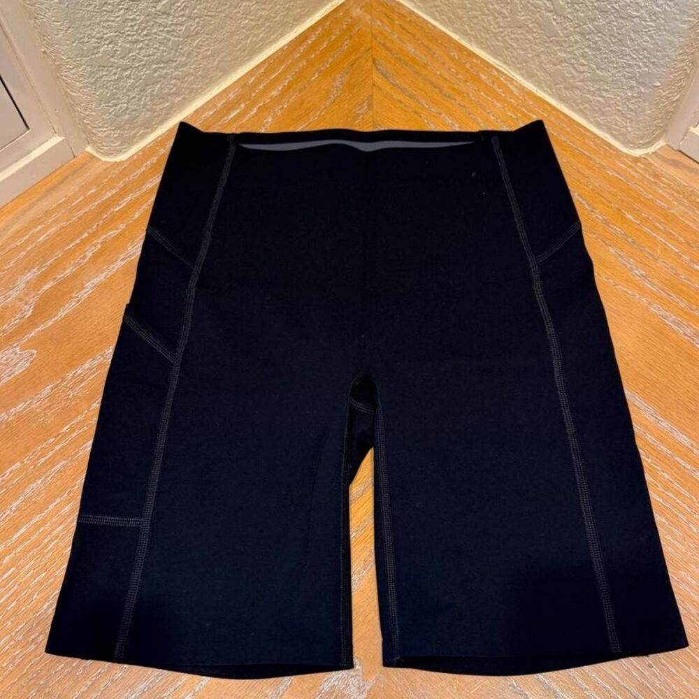 SPANX Everywear Black Biker Shorts
